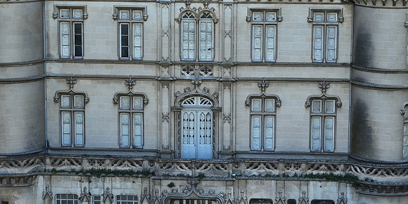 Détails facade parc