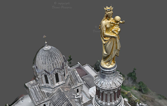 Model 3D Ndg non texturée