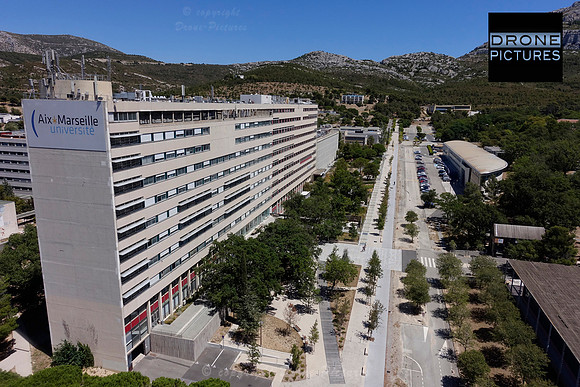 Parc Technologique et campus de Luminy, vue aérienne © Drone-Pictures_DSC6797