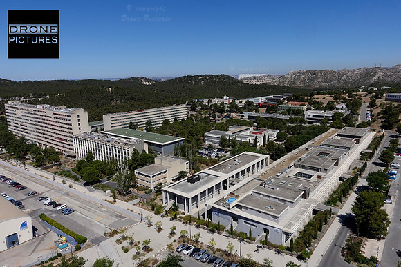 Parc Technologique et campus de Luminy, vue aérienne © Drone-Pictures_DSC6777