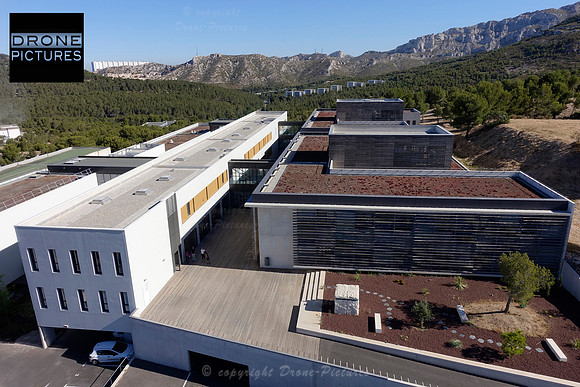 Parc Technologique et campus de Luminy, vue aérienne © Drone-Pictures_DSC6644