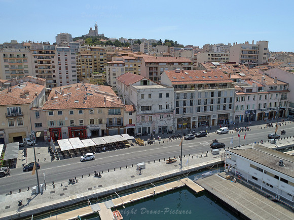 Photo aérienne Vieux-Port Quai Rive-Neuve - Marseille 0010 © Drone-Pictures