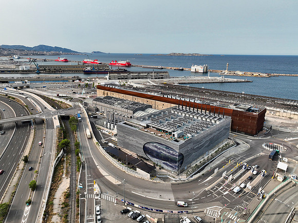 Datas Centers de Digital Realty:Interxion au GPMM, vu par Drone-Pictures - Marseille