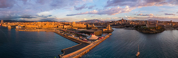 Giga-Pano aérien Vieux-Port GPMM Marseille © Drone-Pictures