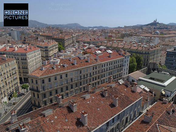 Photo aérienne par drone de Marseille Rue de la République-0466 © Drone-Pictures