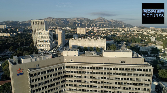 Immeuble DPID EDF à Marseille - vu par Drone-Pictures