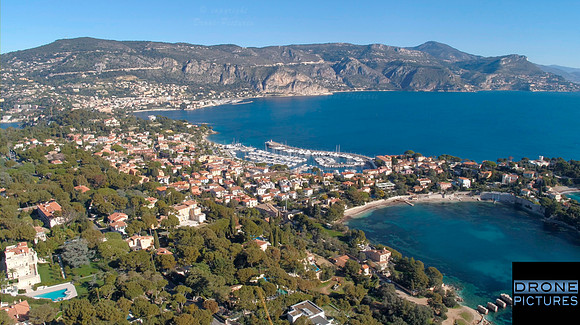Vue aérienne Saint-Jean Cap-Ferrat © Drone-Pictures