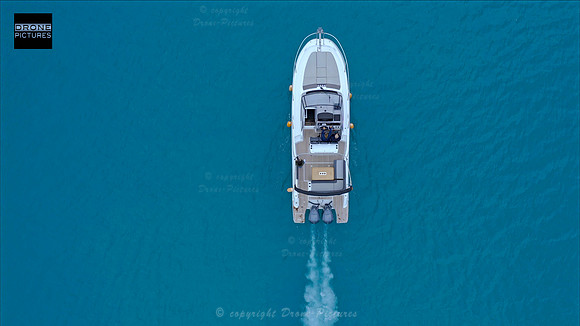 Yatch à Cannes pour Hyatt Hotels - Topshot © Drone-Pictures