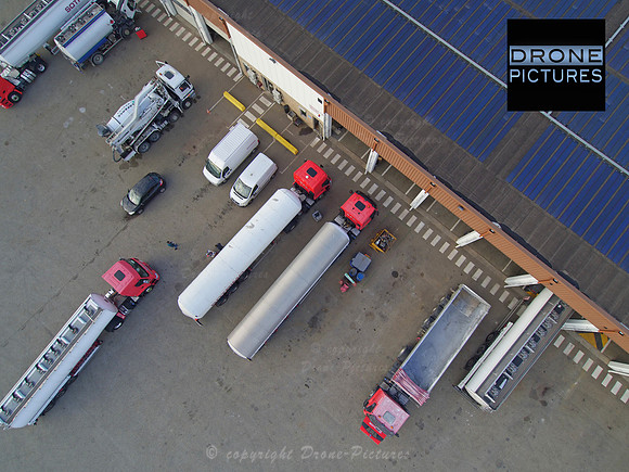 Photo aérienne par drone chez GCA - SOTRIMO à Montélimar
