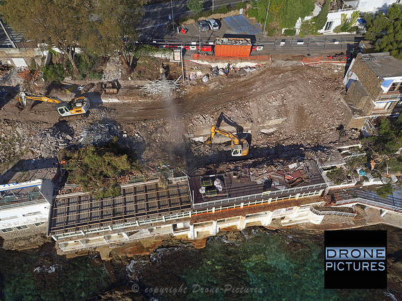 Chantier Lavandou Hôtel des Roches © photos Drone-Pictures