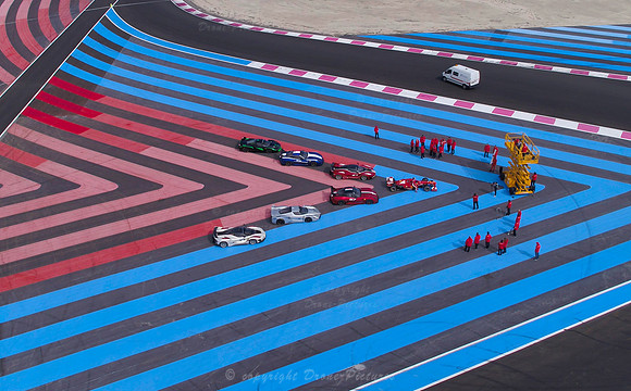 Making-off de la Photo officielle Ferrari au Circuit Paul Ricard du Castellet en septembre 2020 © Drone-Pictures