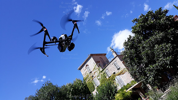 Inspire 2 et Chateau Colle Noire