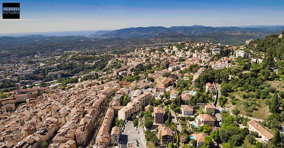 Grasse par drone - Aples-maritimes