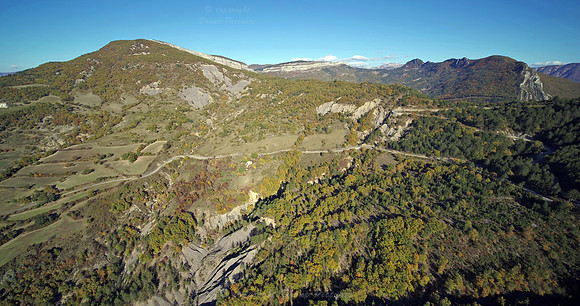 Images extraite de la video 6K avec Zenmuse X7 - Sisteron en automne © Drone-Pictures