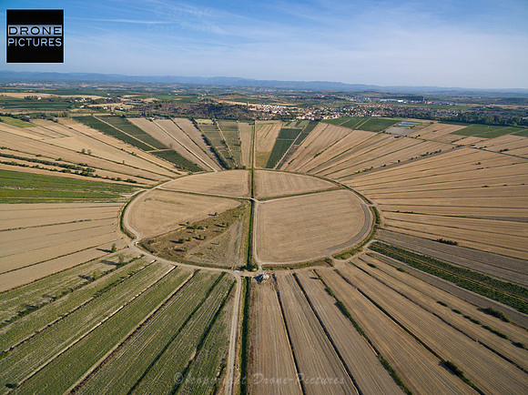 Vue aérienne de l'Etang de Montady  par  Drone-Pictures