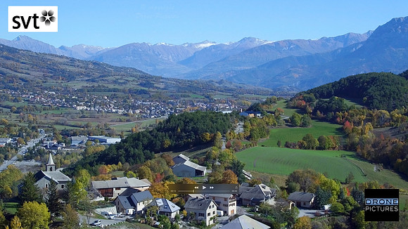 Vue aérienne Montgardin par Drone-Pictures